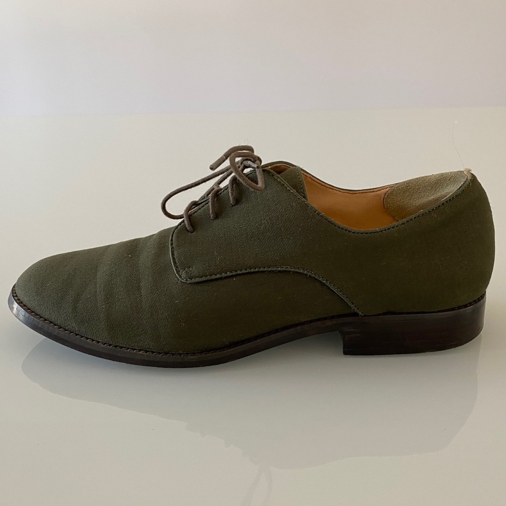 Marais Menswear Inspired Canvas Oxford Shoe Sz 8